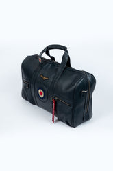 Sac de voyage en cuir Royal Air Force Henley 48h bleu marine